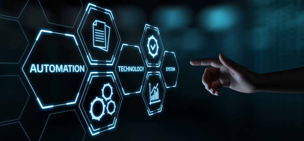 An image of a hand interacting with an AI model